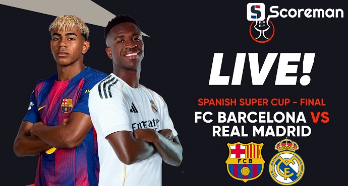 1월12일 스페인 슈퍼컵 - 바르셀로나 VS 레알 마드리드 해외축구 분석 프리뷰